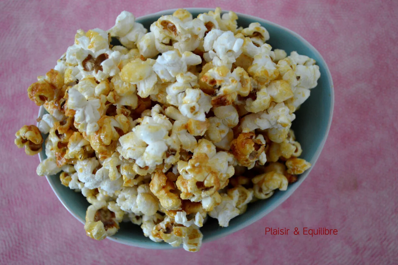 Pop corn au caramel