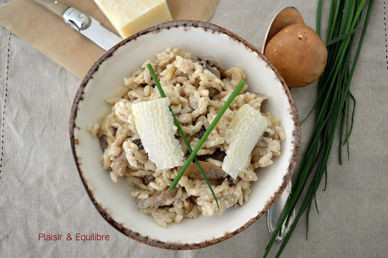 Risotto aux champignons