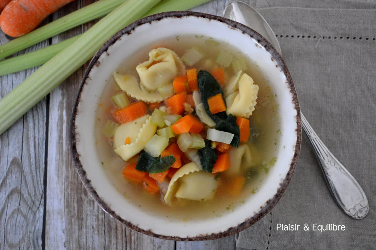 Soupe de tortellini