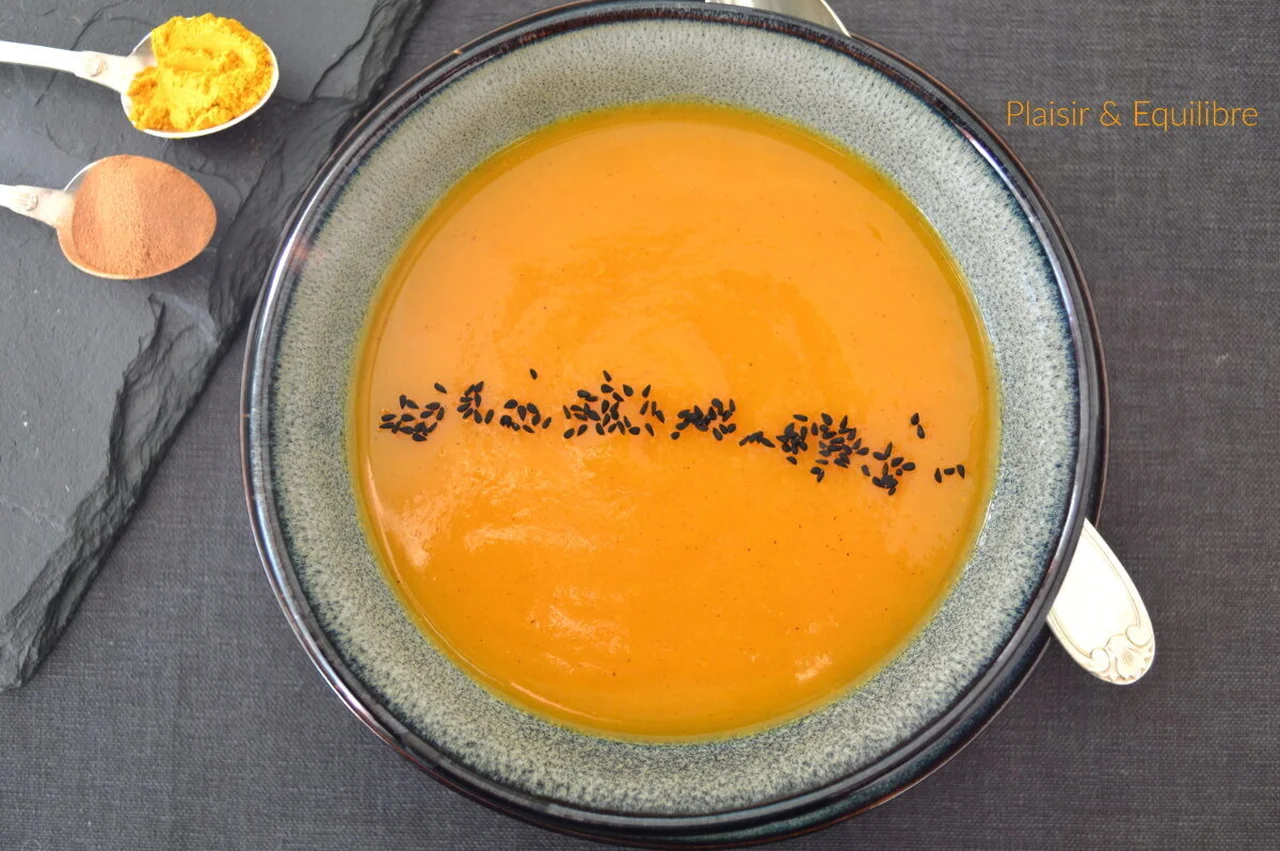 Velouté de butternut aux épices