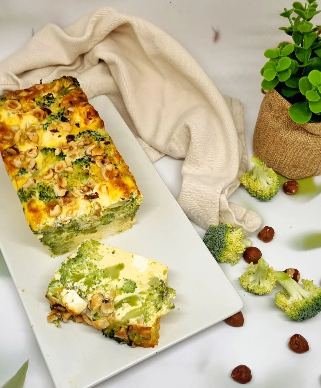Terrine de brocoli et feta