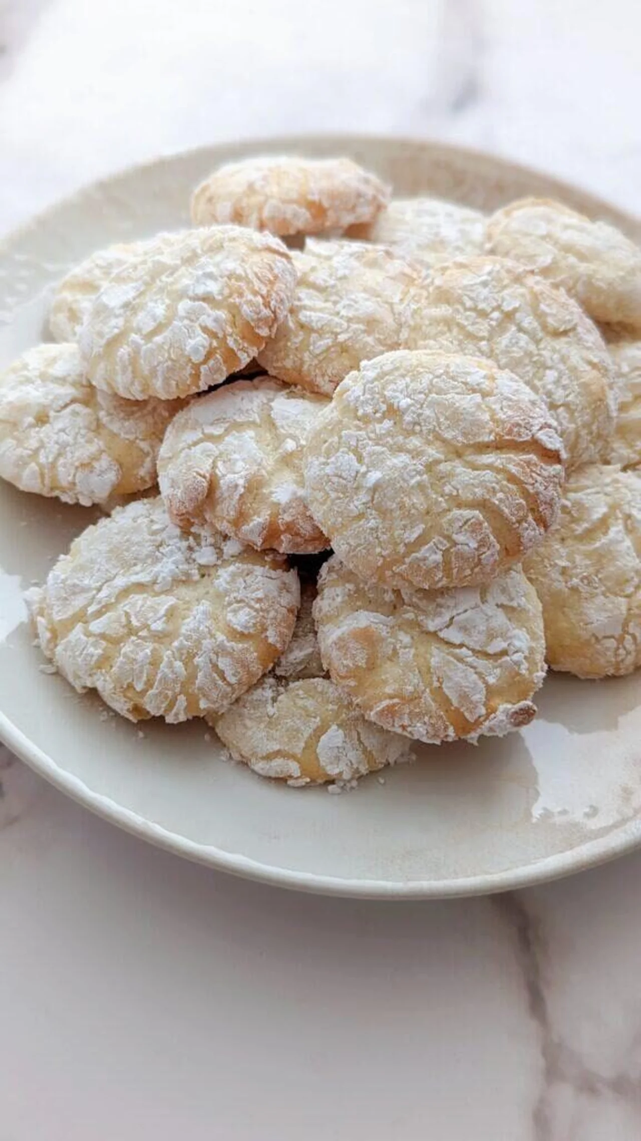 Crinkles au citron vert