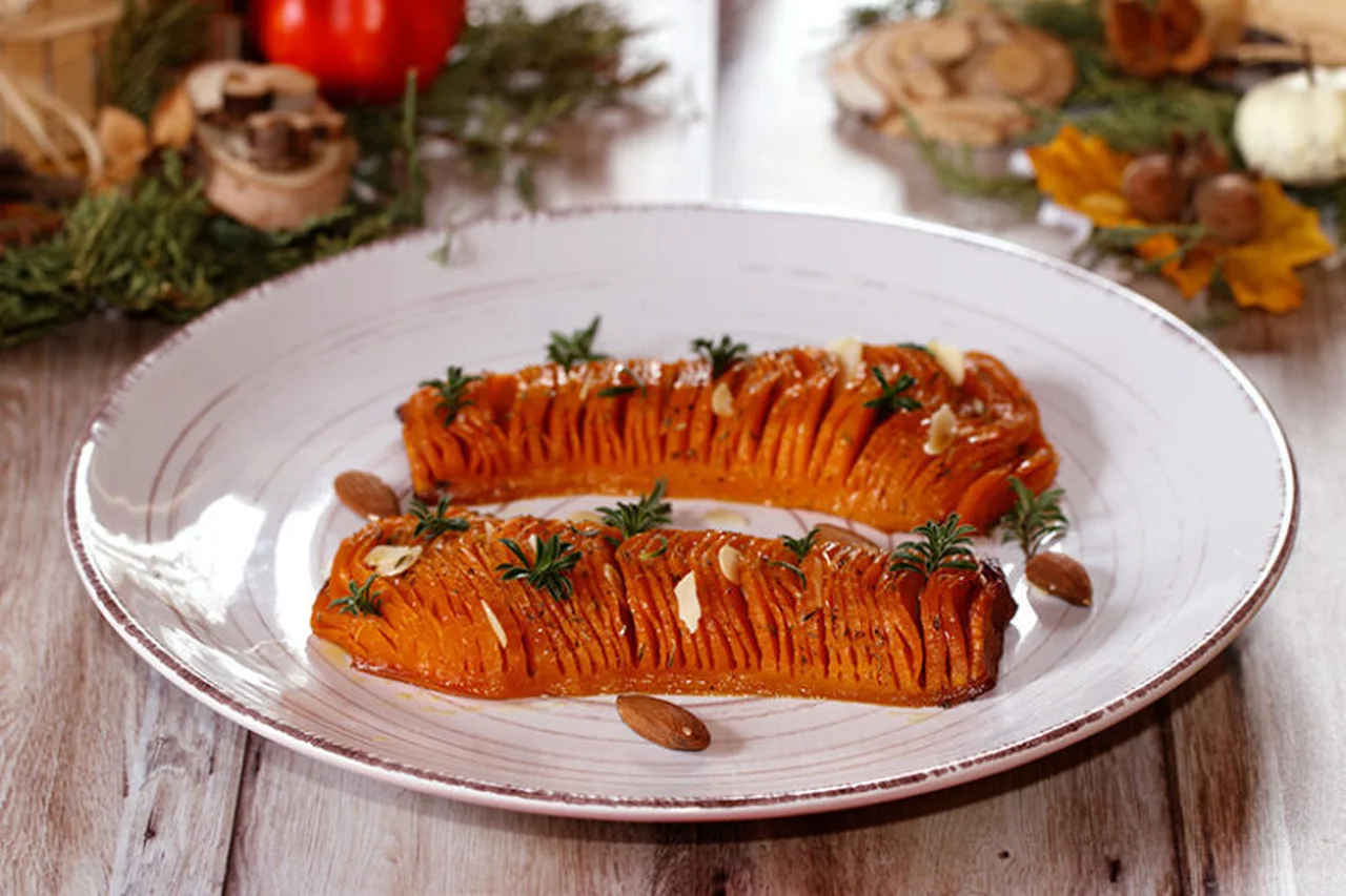 Butternut façon hasselback