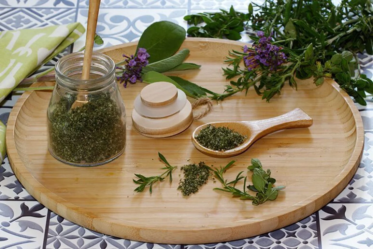 Sel aux herbes fines du jardin