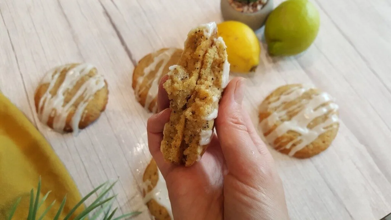 Cookies citron et graines de pavot