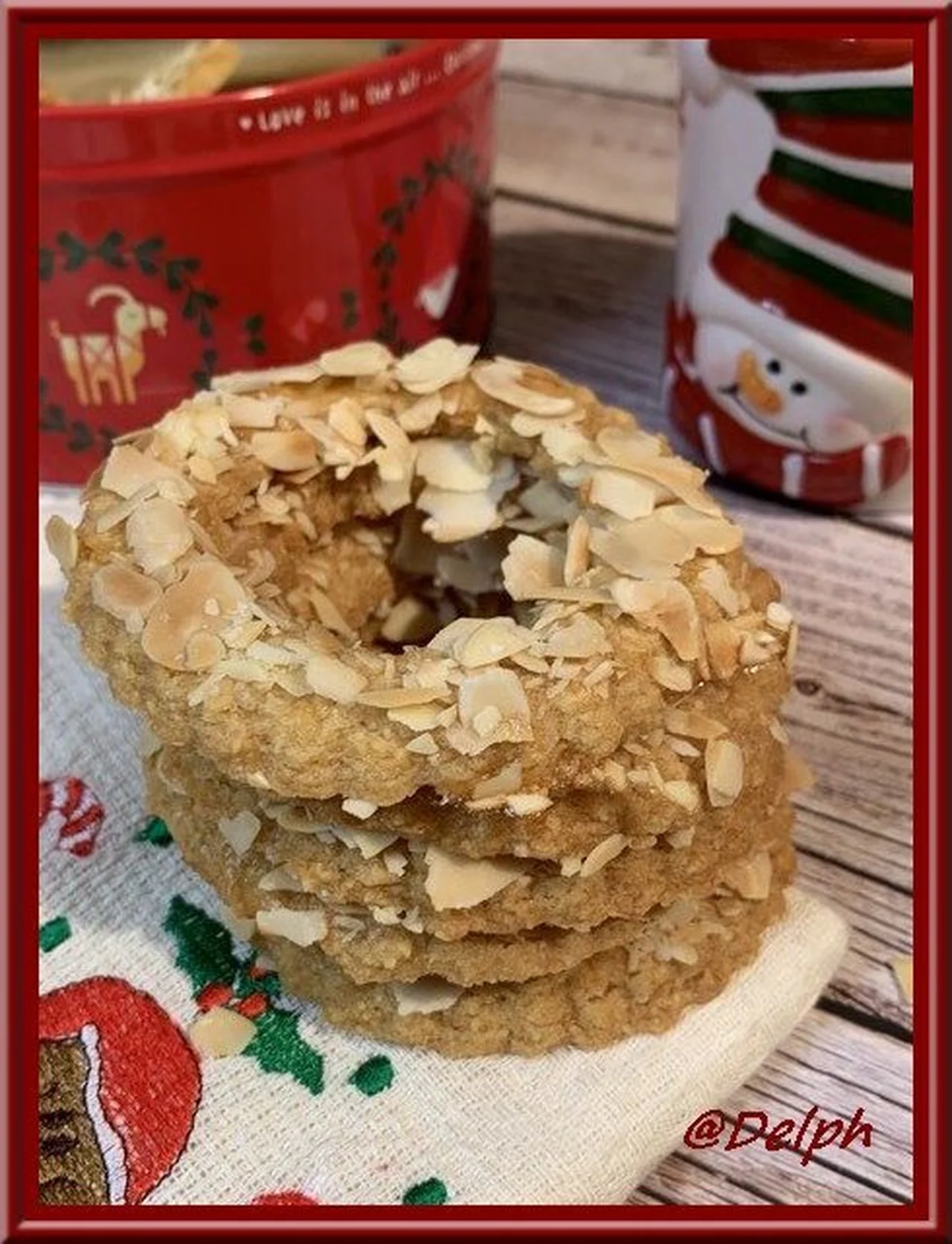Anneaux aux amandes