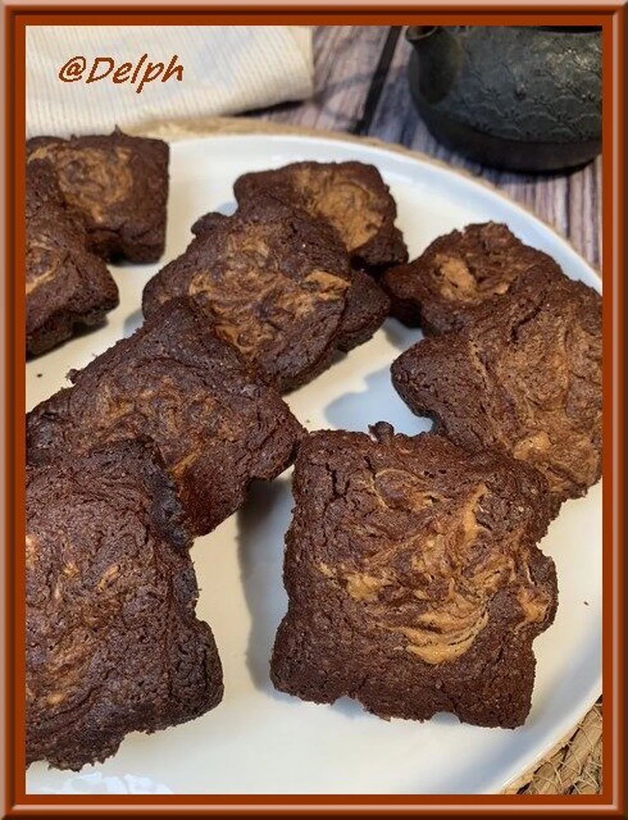 Brownies au beurre de cacahuètes