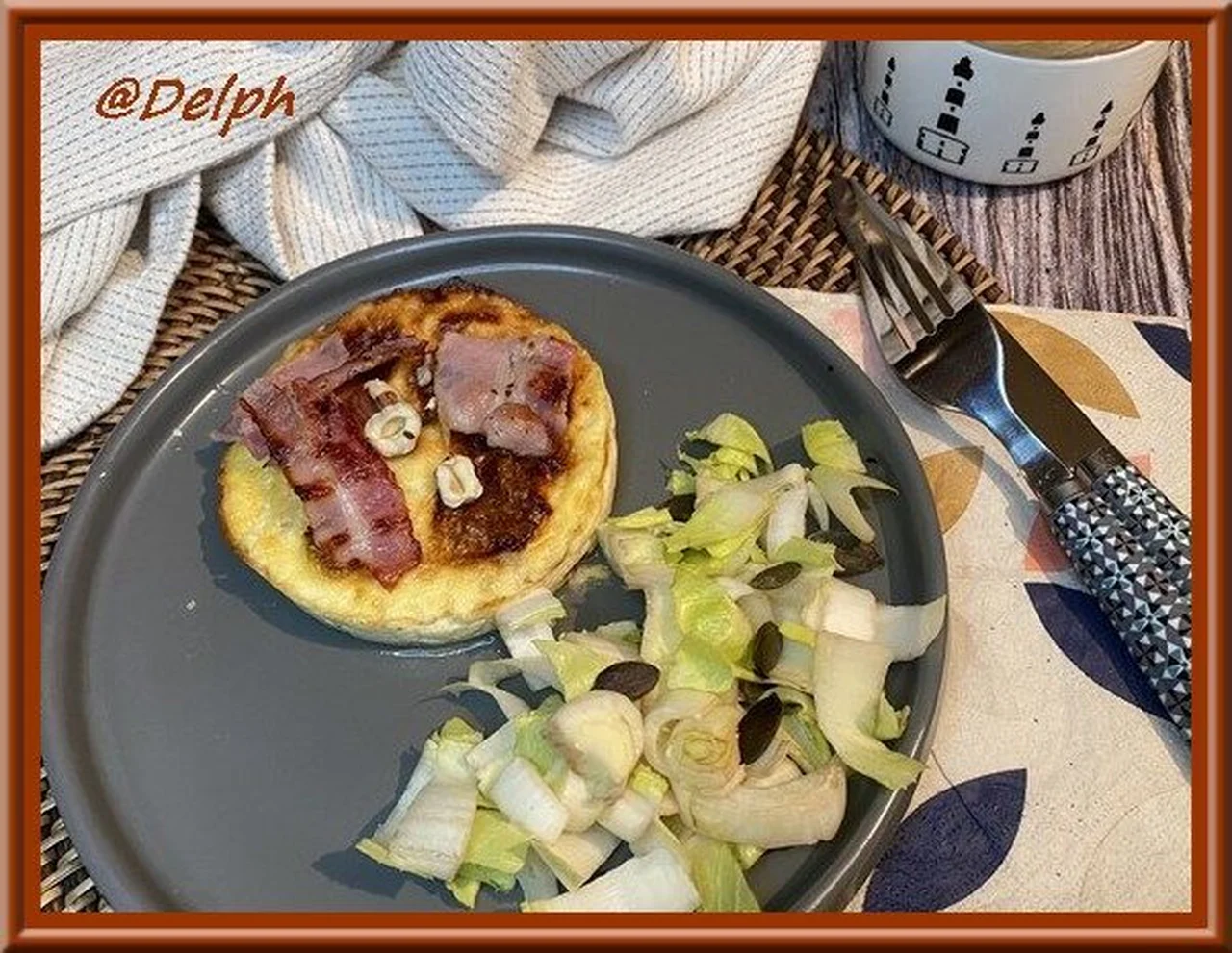 Clafoutis d'asperges au parmesan