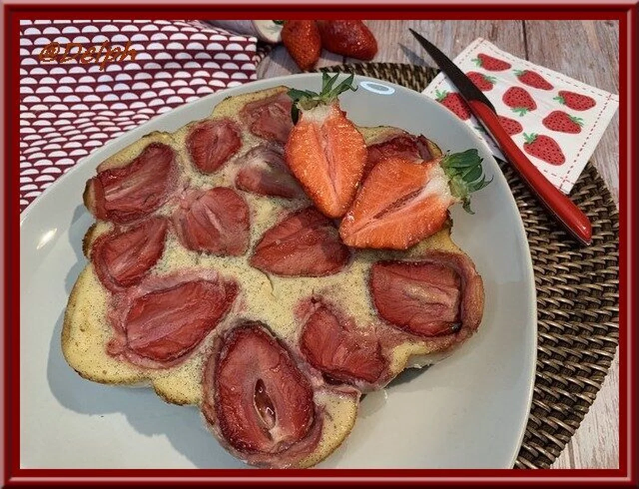 Cuajada aux fraises