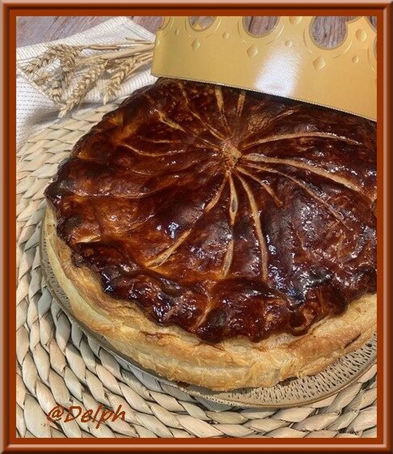 Galette des rois à la crème d'amande de Guy