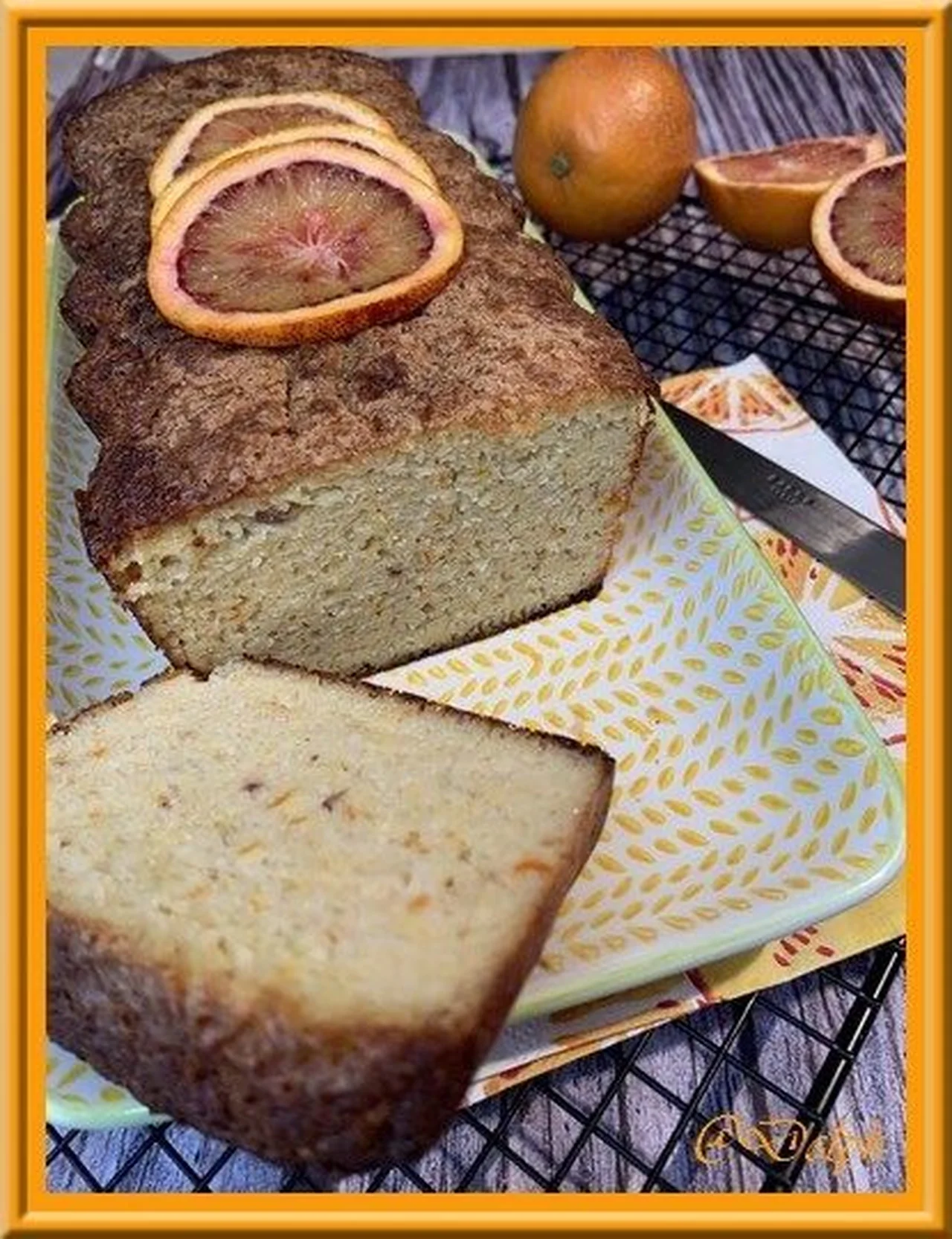 Gâteaux moelleux aux oranges entières