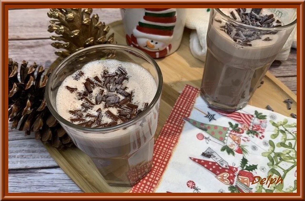 Latté chocolaté au miel