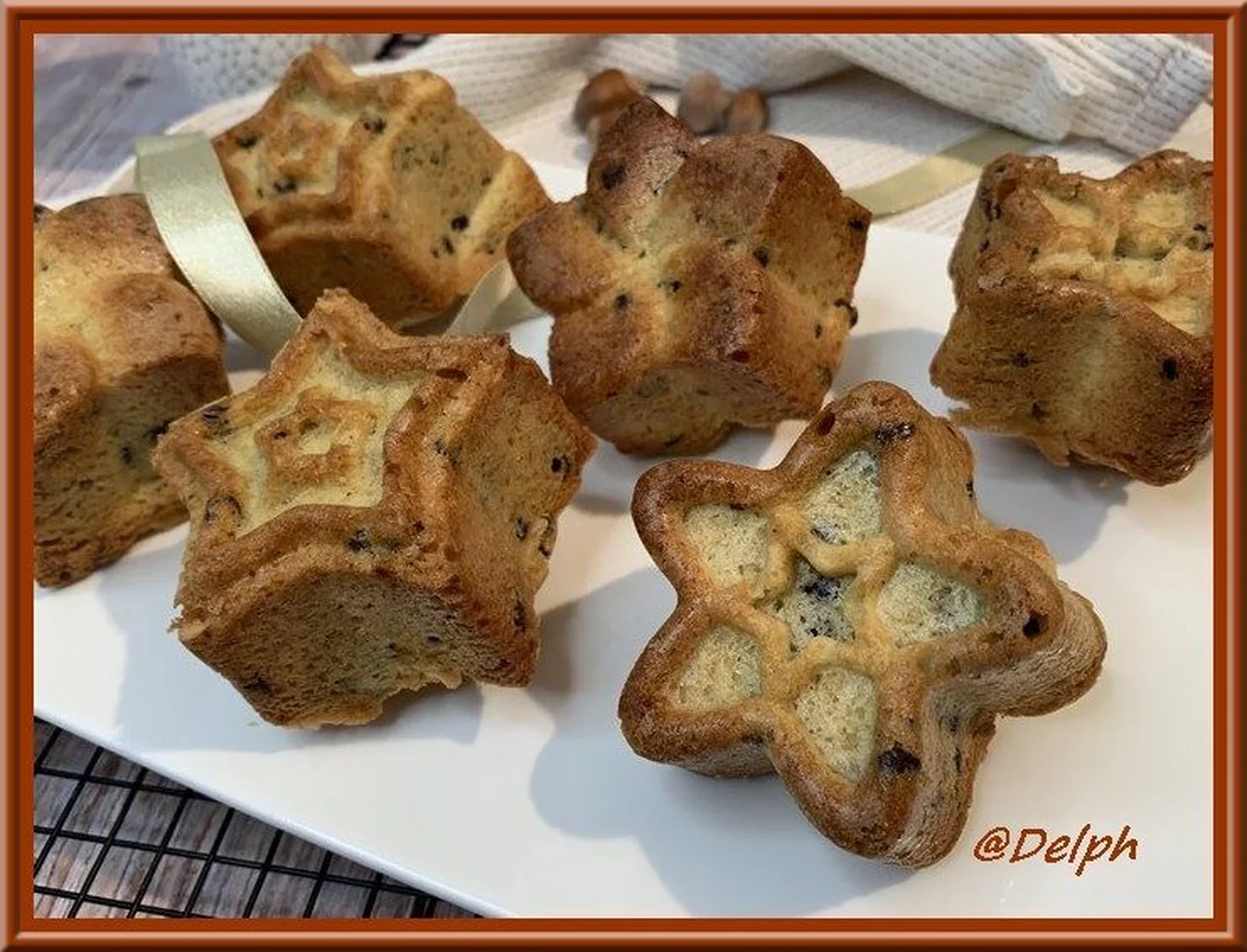 Petits gâteaux chocolat noisettes