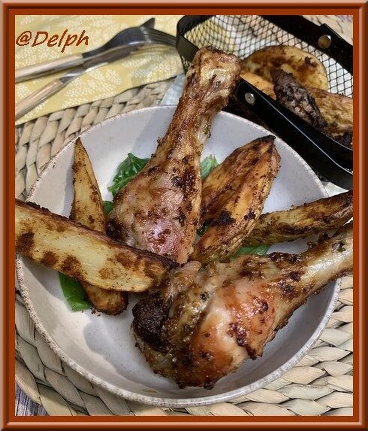Pilons de poulet marinés à la sauce soja
