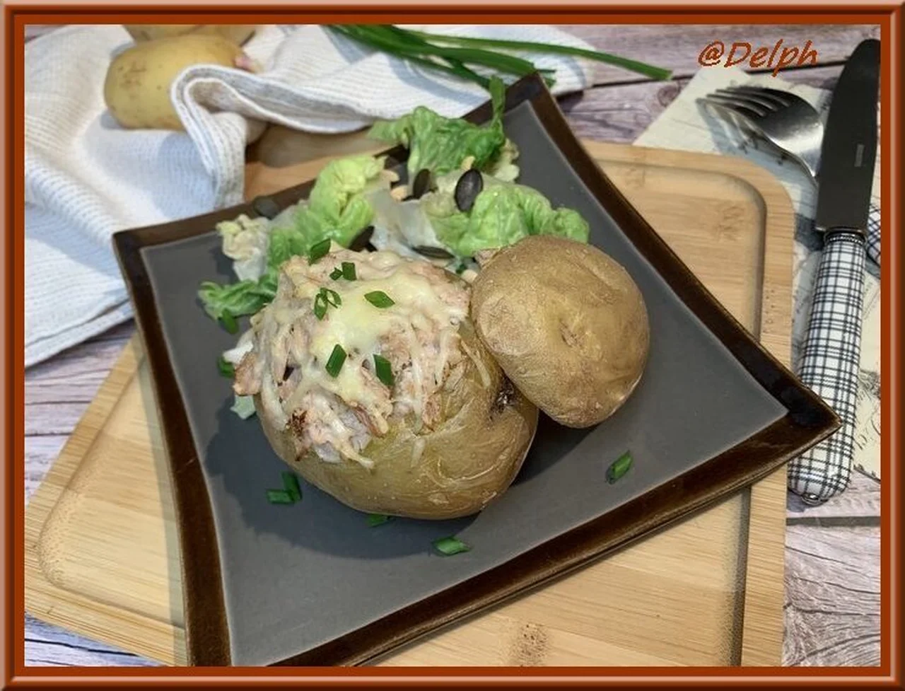 Pommes de terre farcies au thon