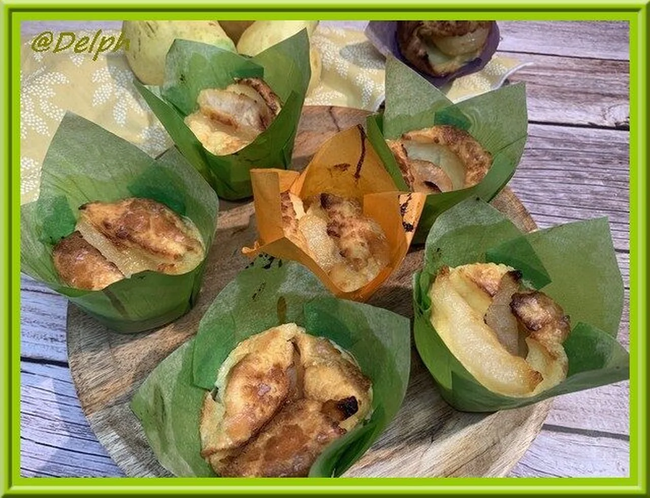 Popovers aux poires