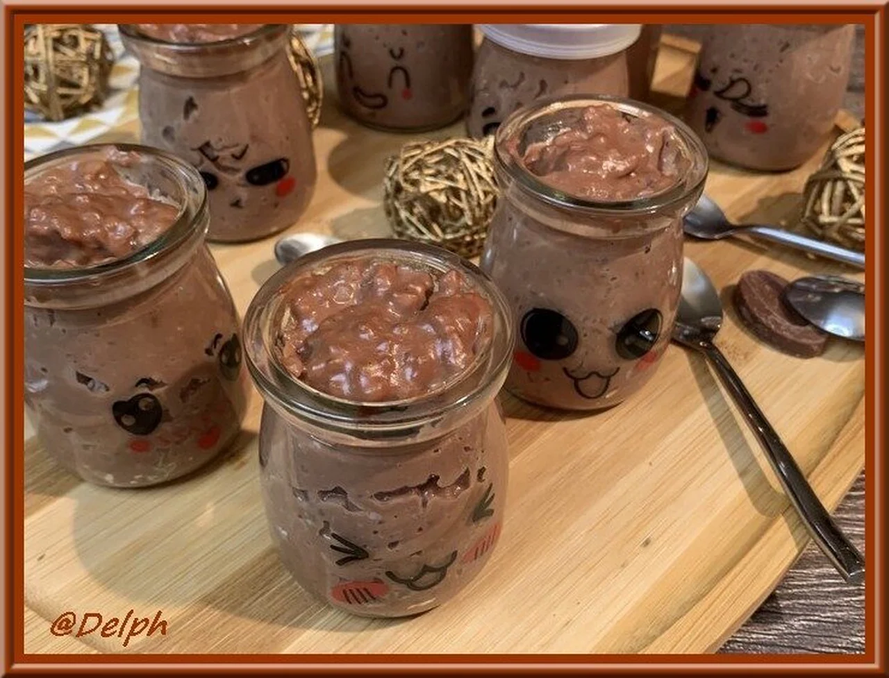 Riz au lait au chocolat