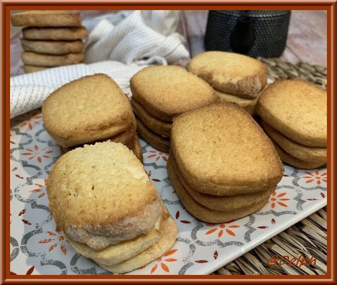 Sablés à la semoule et vanille