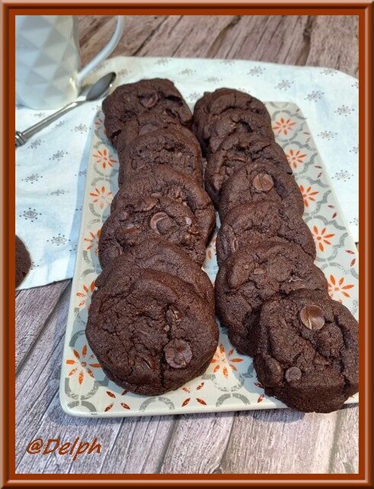 Sablés au chocolat et fleur de sel