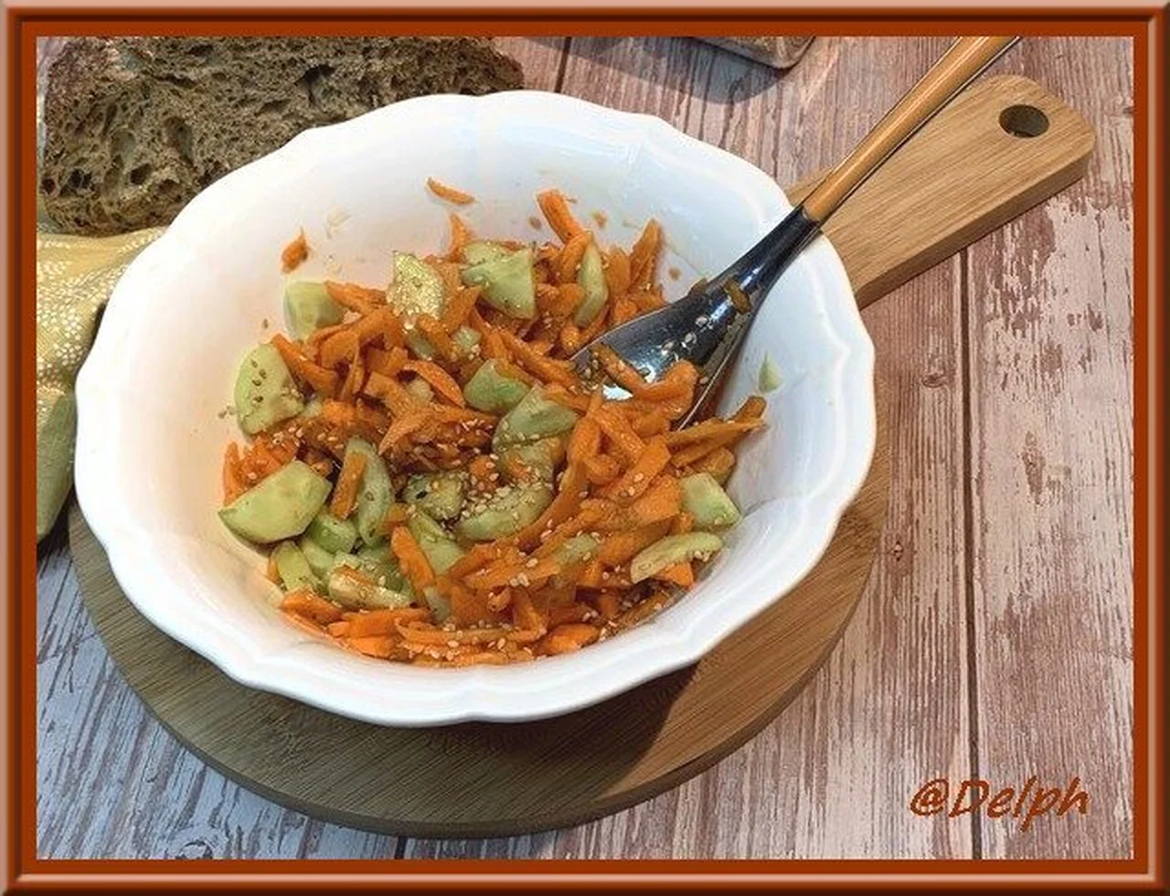 Salade de carottes coréenne