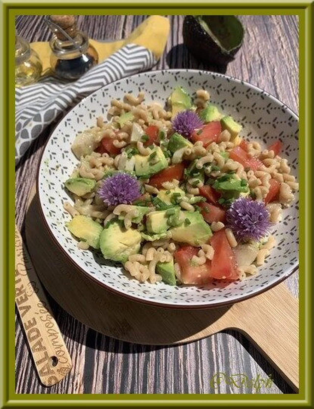 Salade de coquillettes