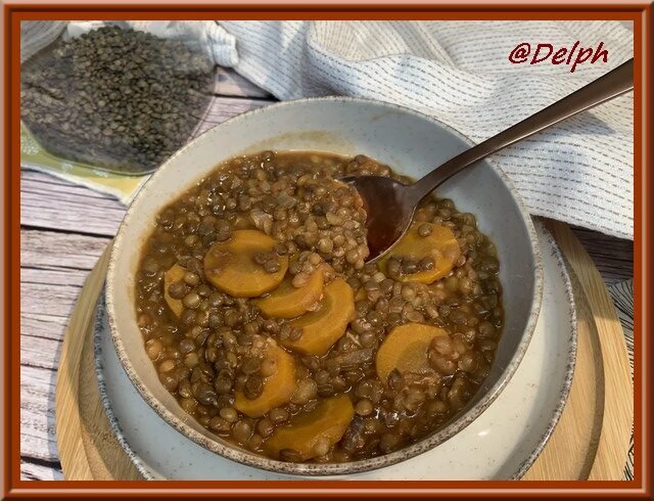 Soupe de lentilles avec le Cookeo