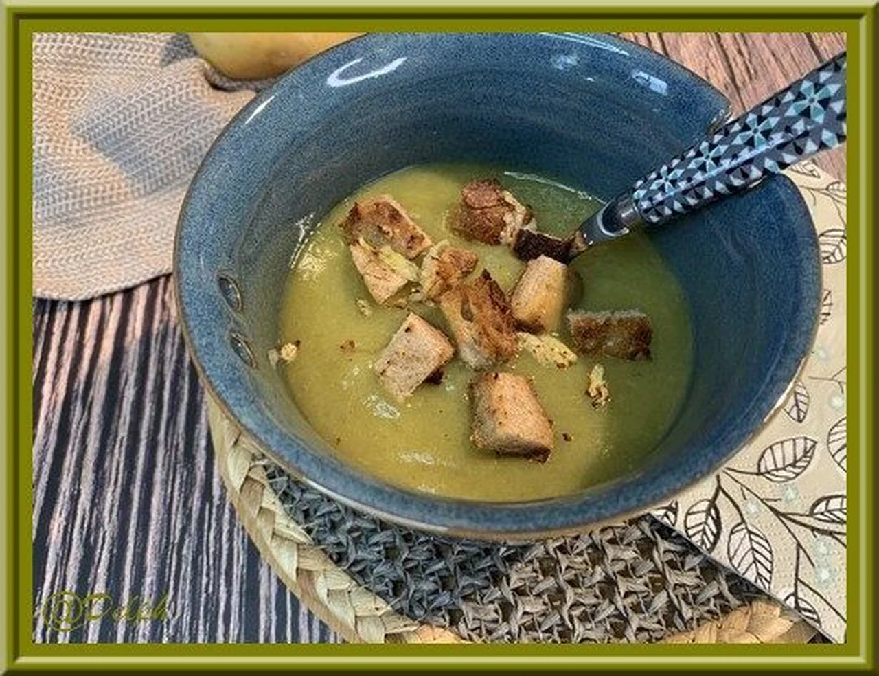 Soupe poireaux et pommes de terre
