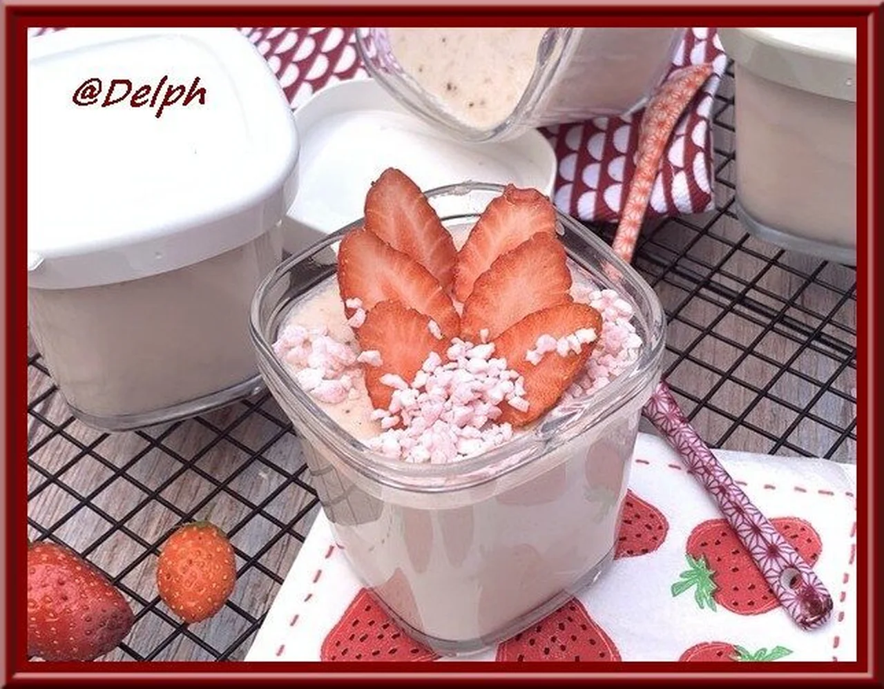 Yaourts à la fraise