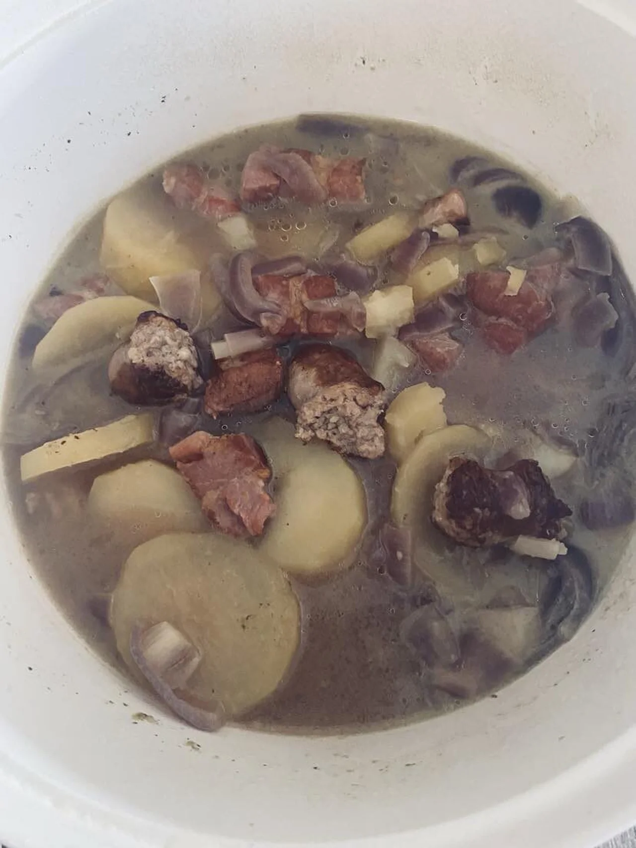 Irish coddle