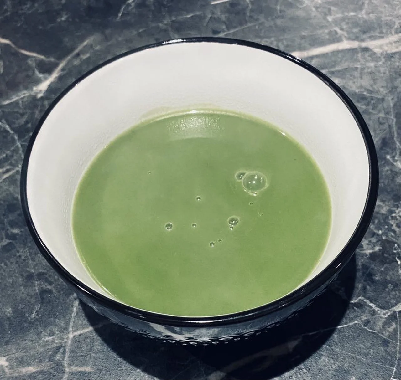 Soupe aux épinards