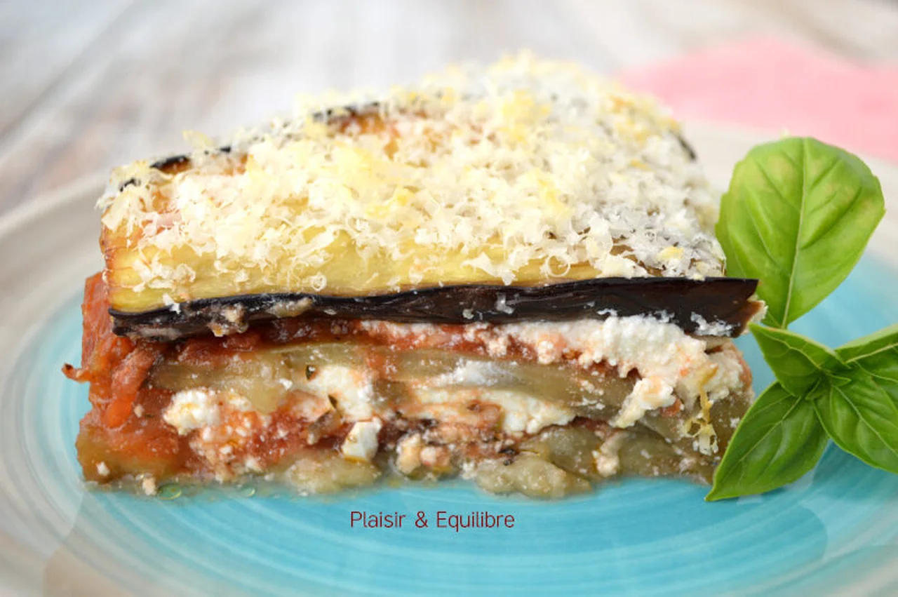 Aubergines à la ricotta façon parmigiana