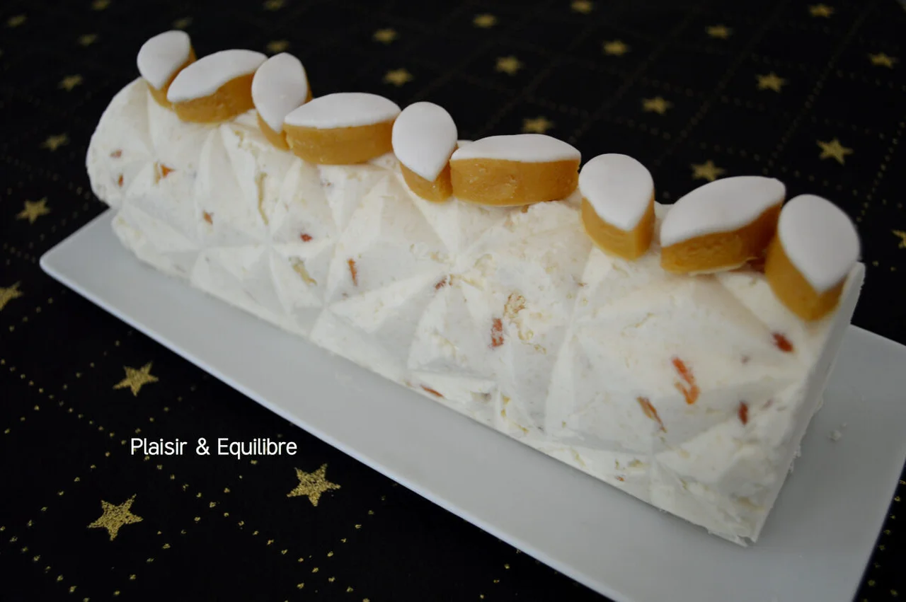 Bûche de Noël aux calissons