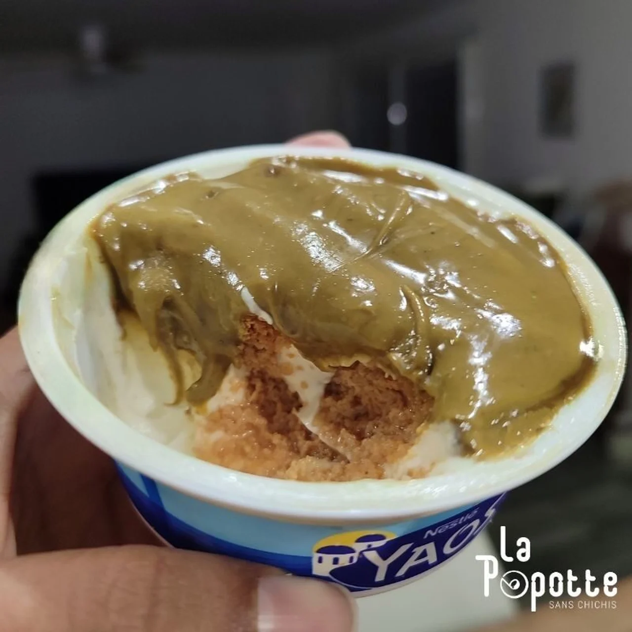Cheesecake japonais pistache