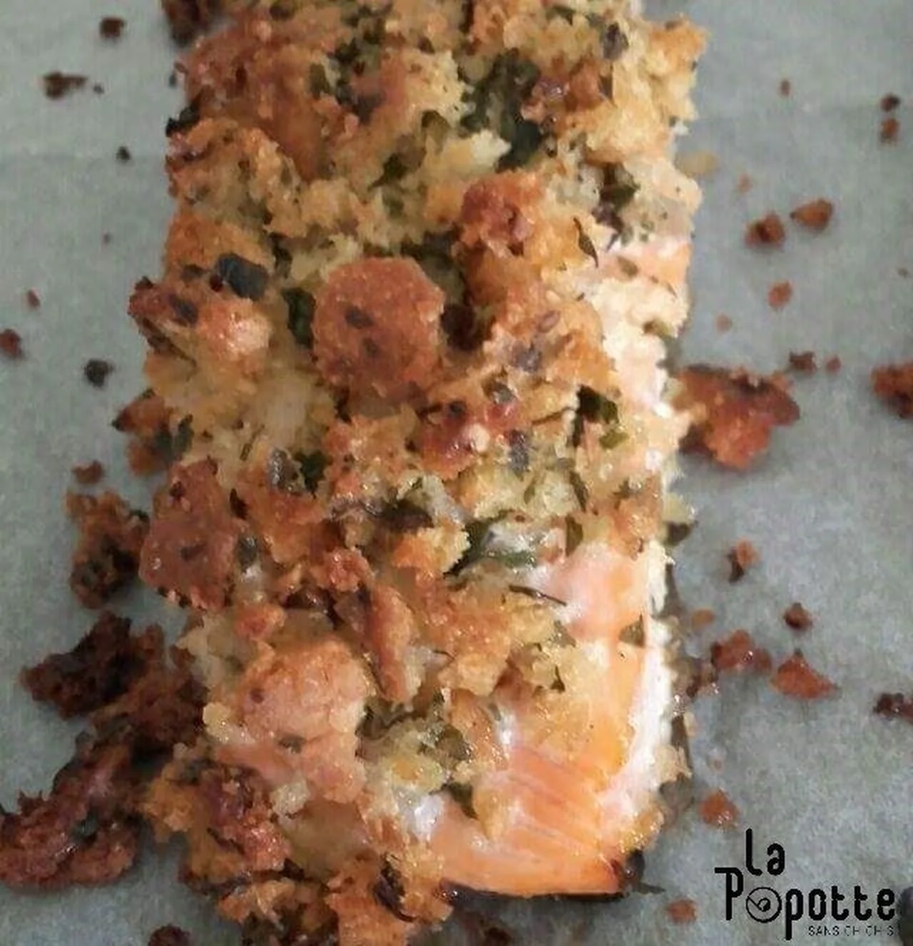 Saumon en croûte gremolata