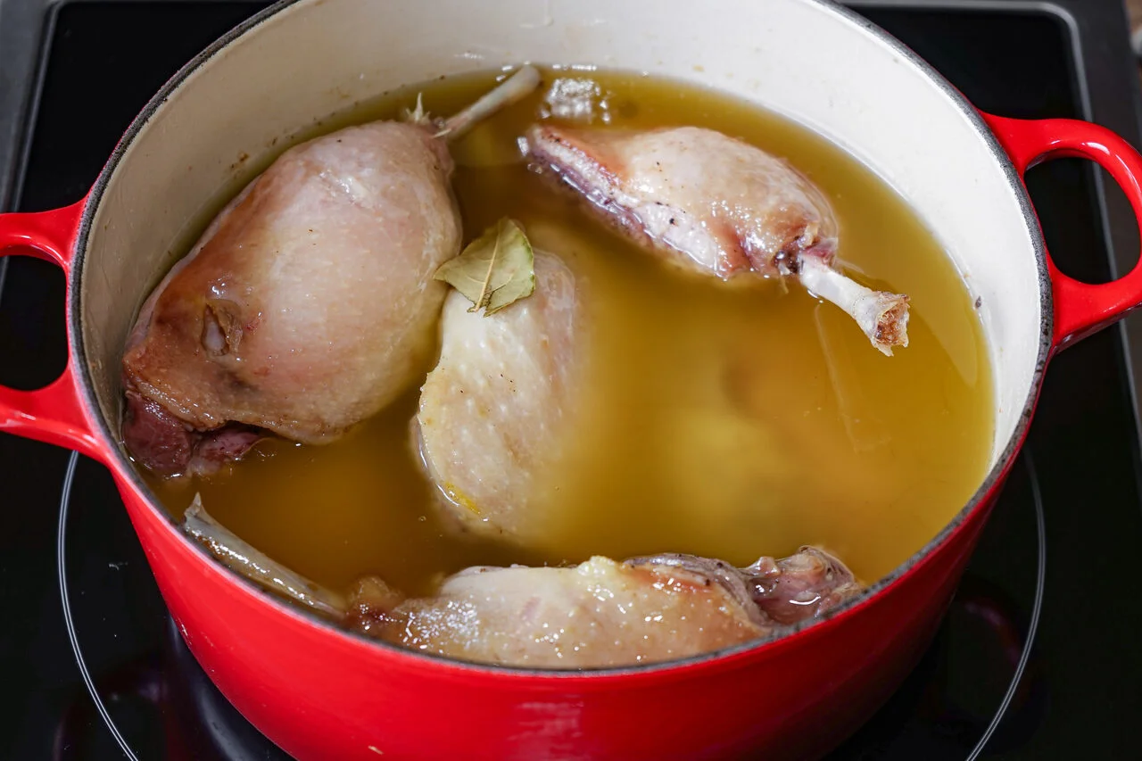 Confit de canard en 2 heures