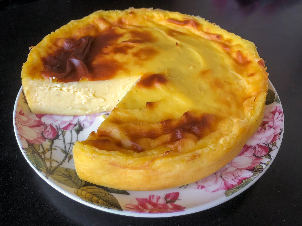 Flan pâtissier sans pâte