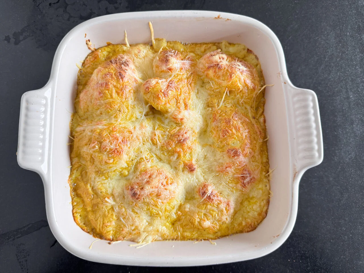 Gratin de chou-fleur au curry
