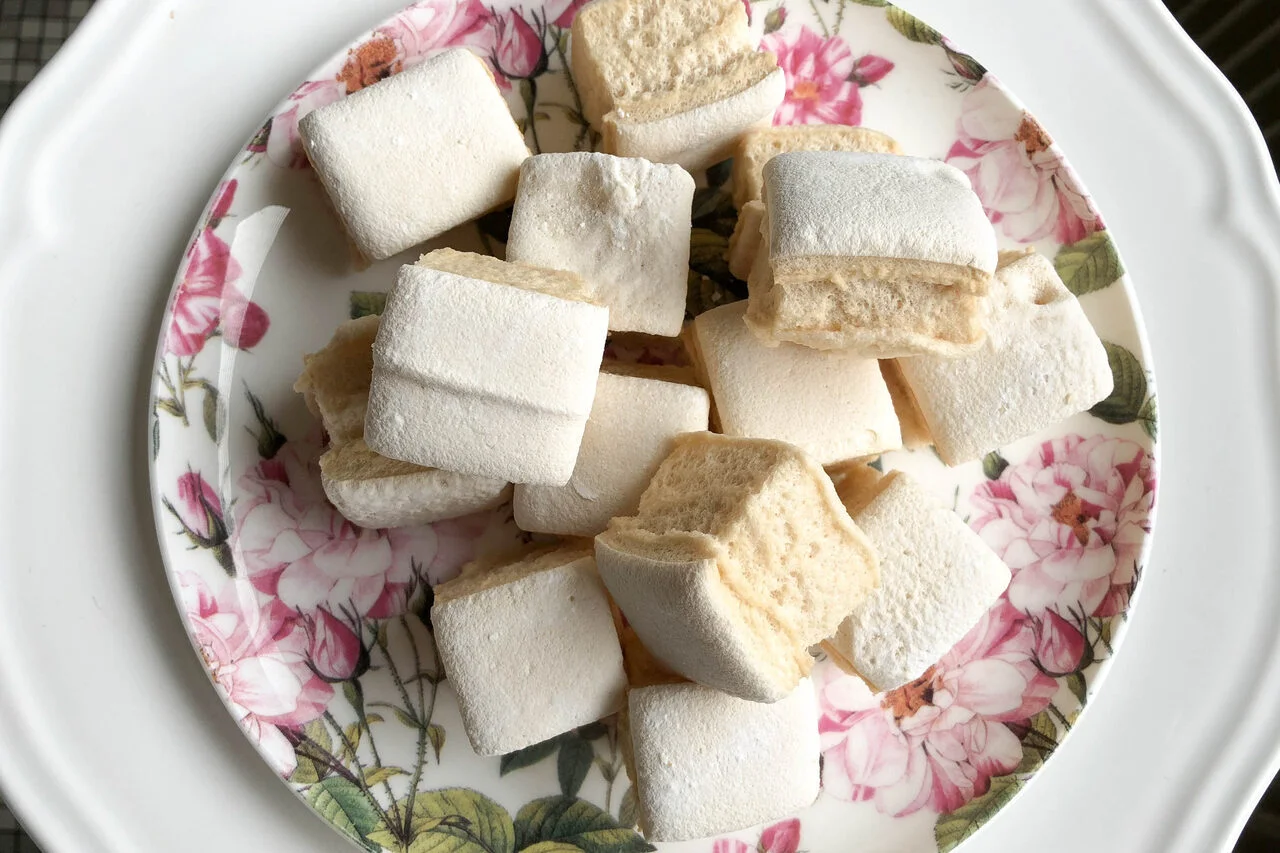 Guimauves aromatisées