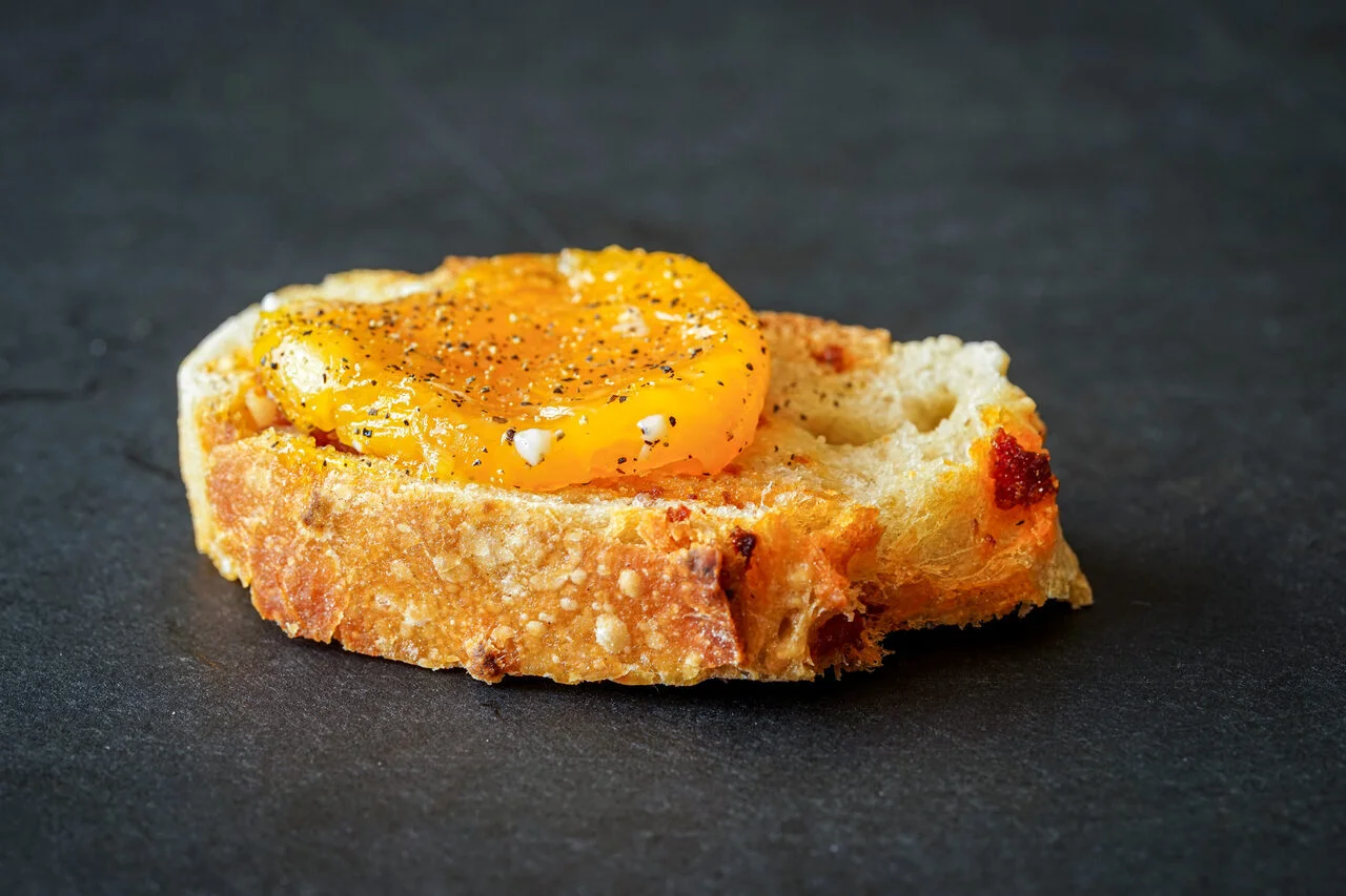 L'oeuf confit