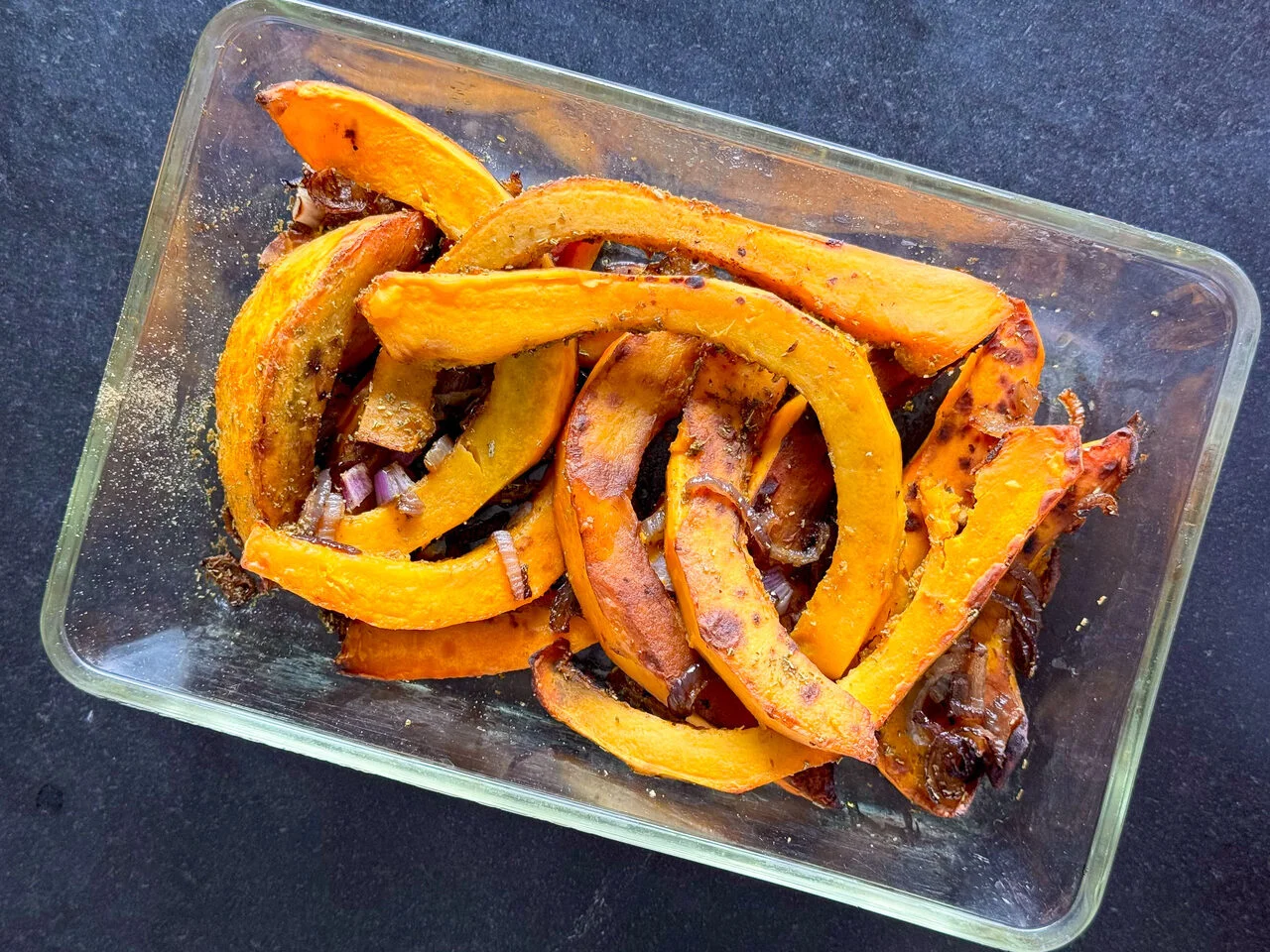 Potimarron rôti aux épices