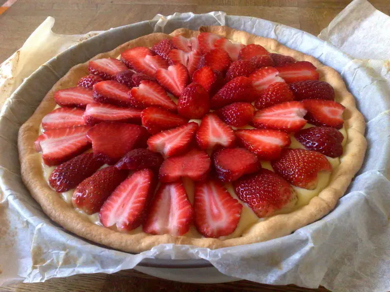 Tarte aux fraises