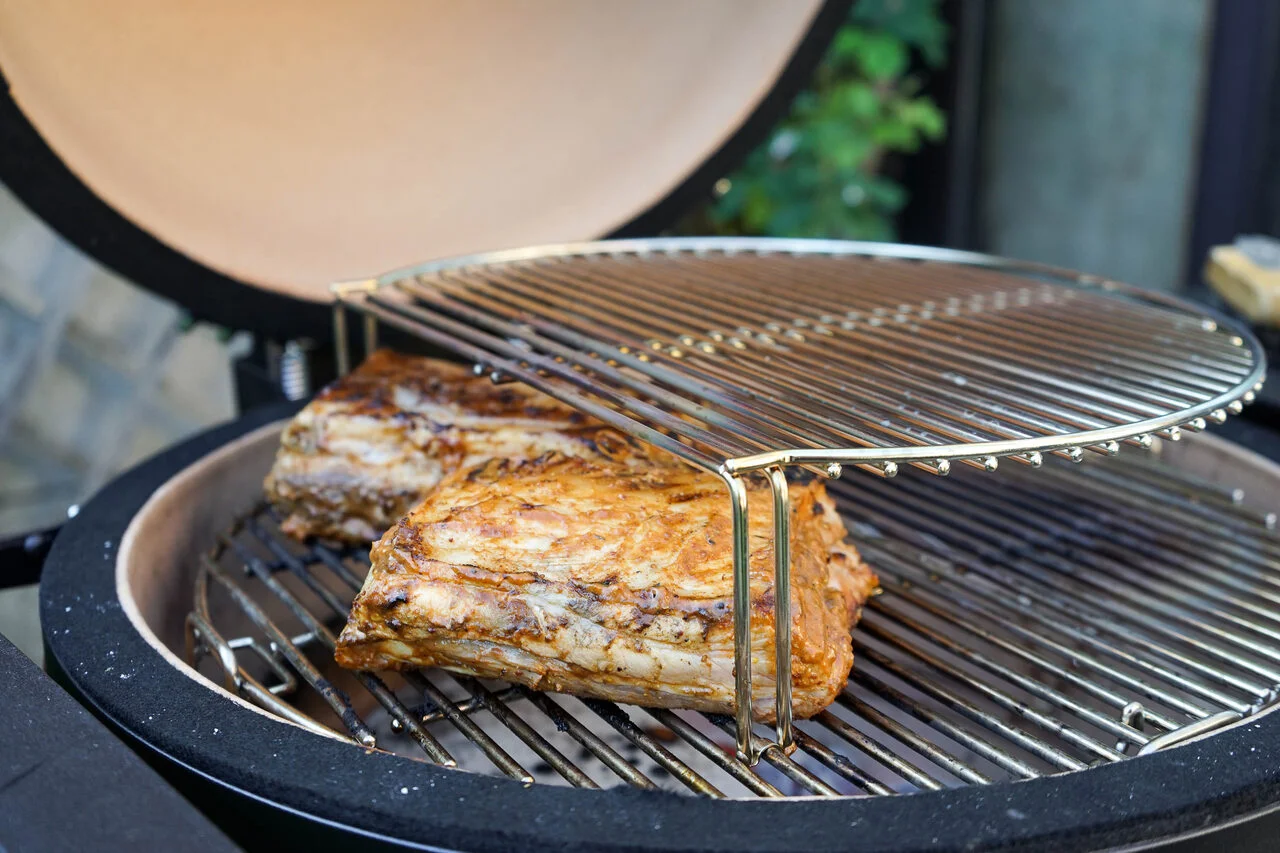 Travers de porc au barbecue