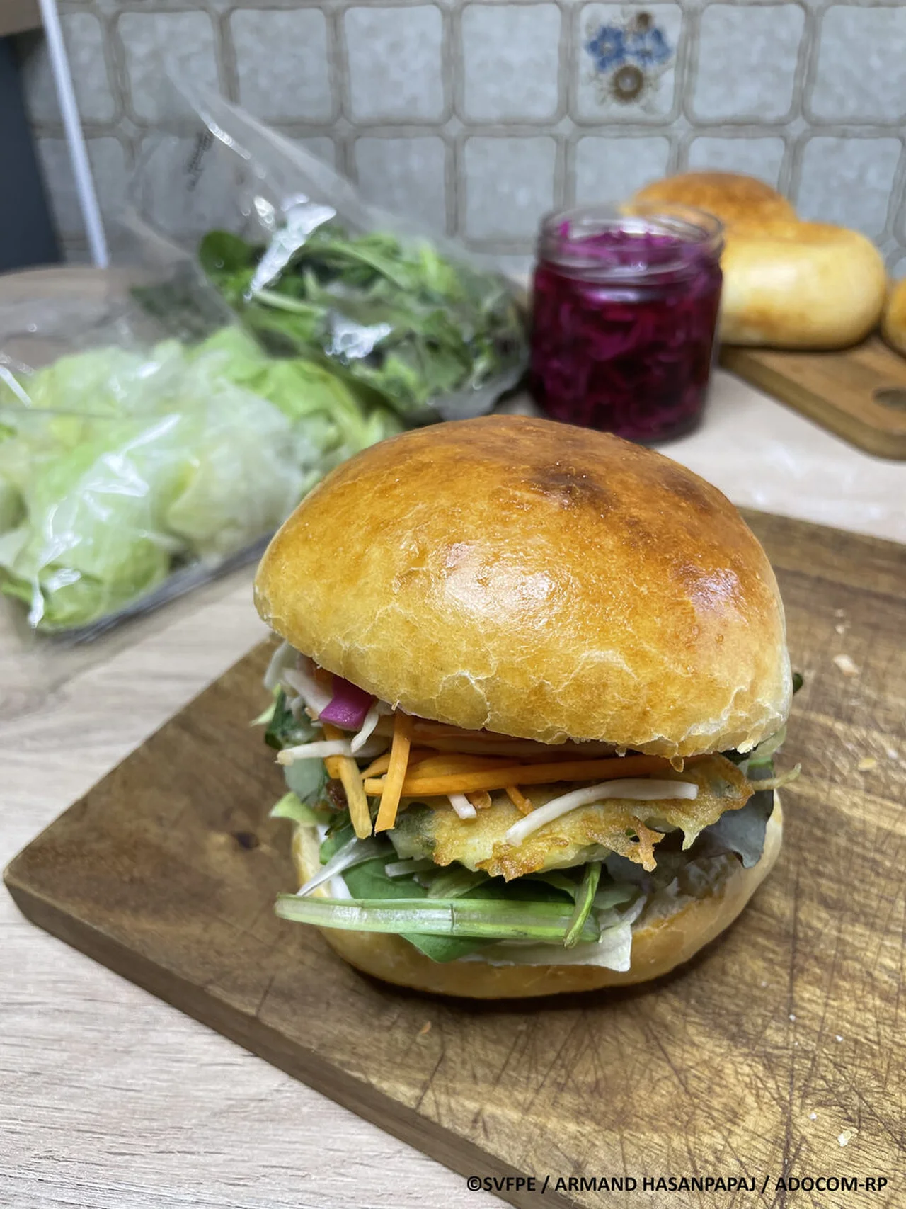 Burger végétal