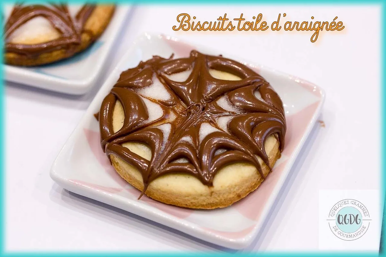 Biscuits toile d'araignée