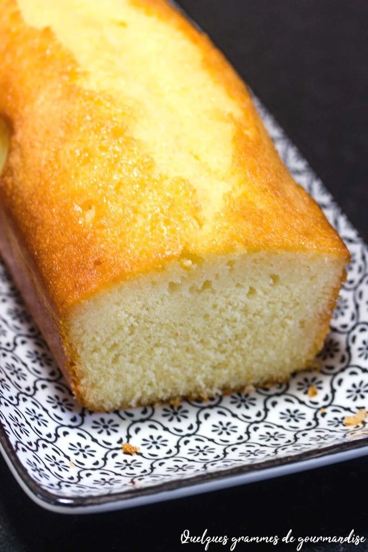 Cake au citron de Pierre Hermé