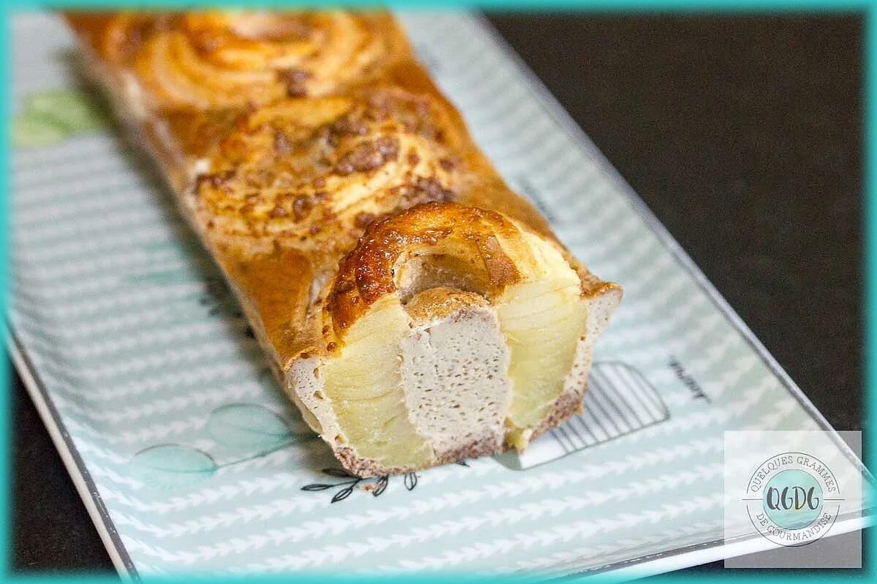 Cake flan aux pommes