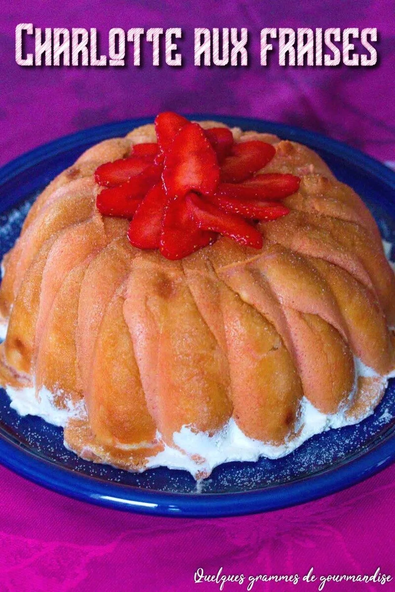 Charlotte aux fraises