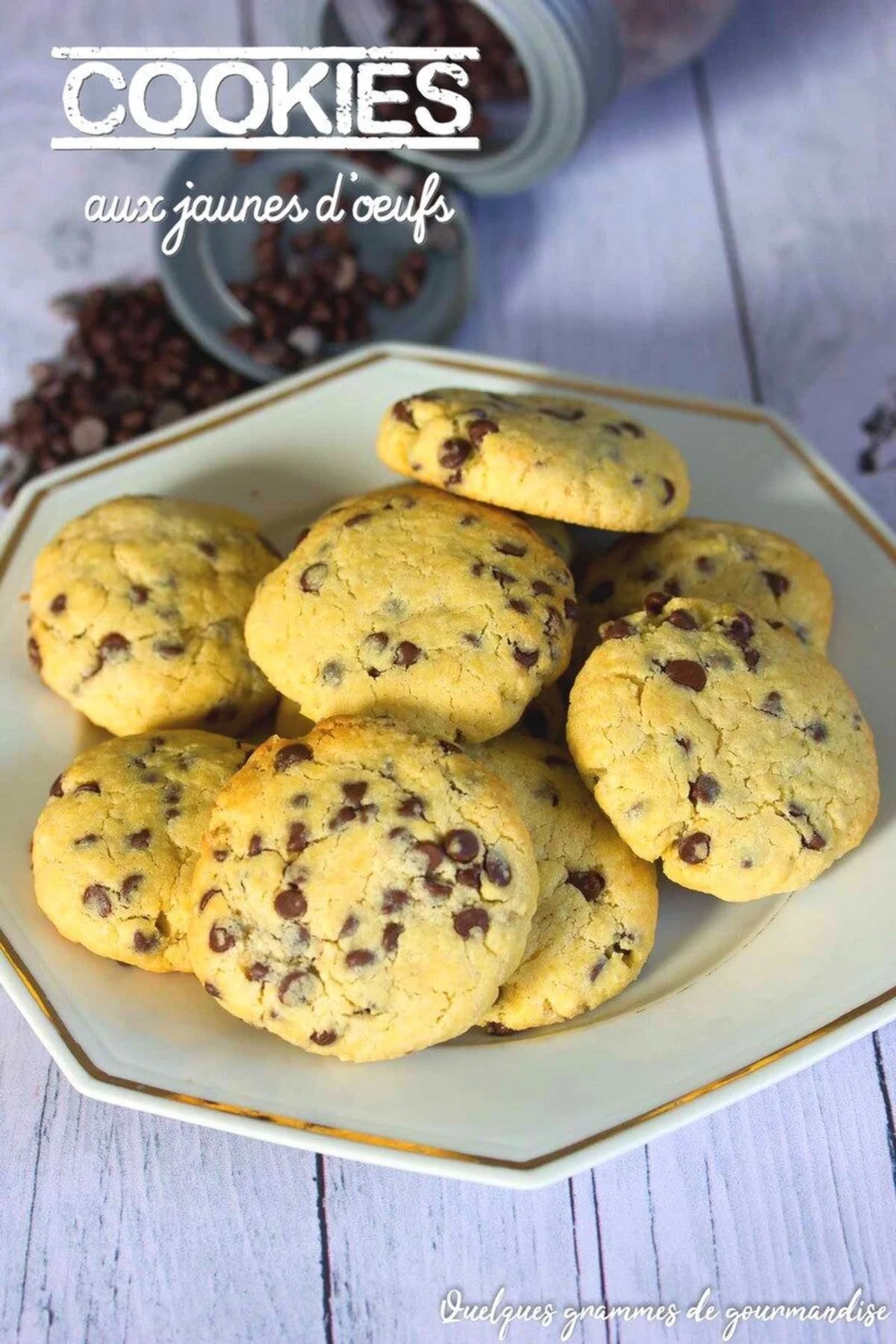 Cookies aux jaunes d'oeufs