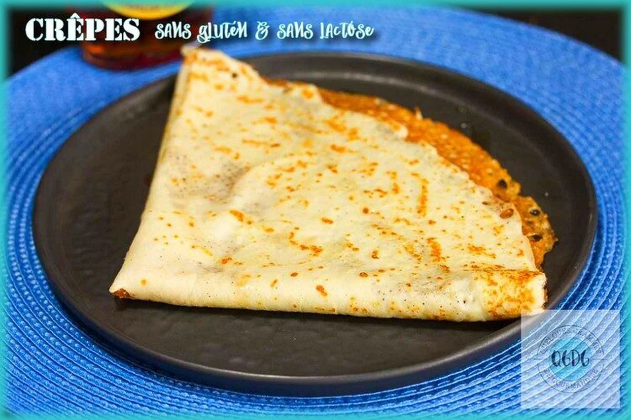 Crêpes sans gluten sans lactose