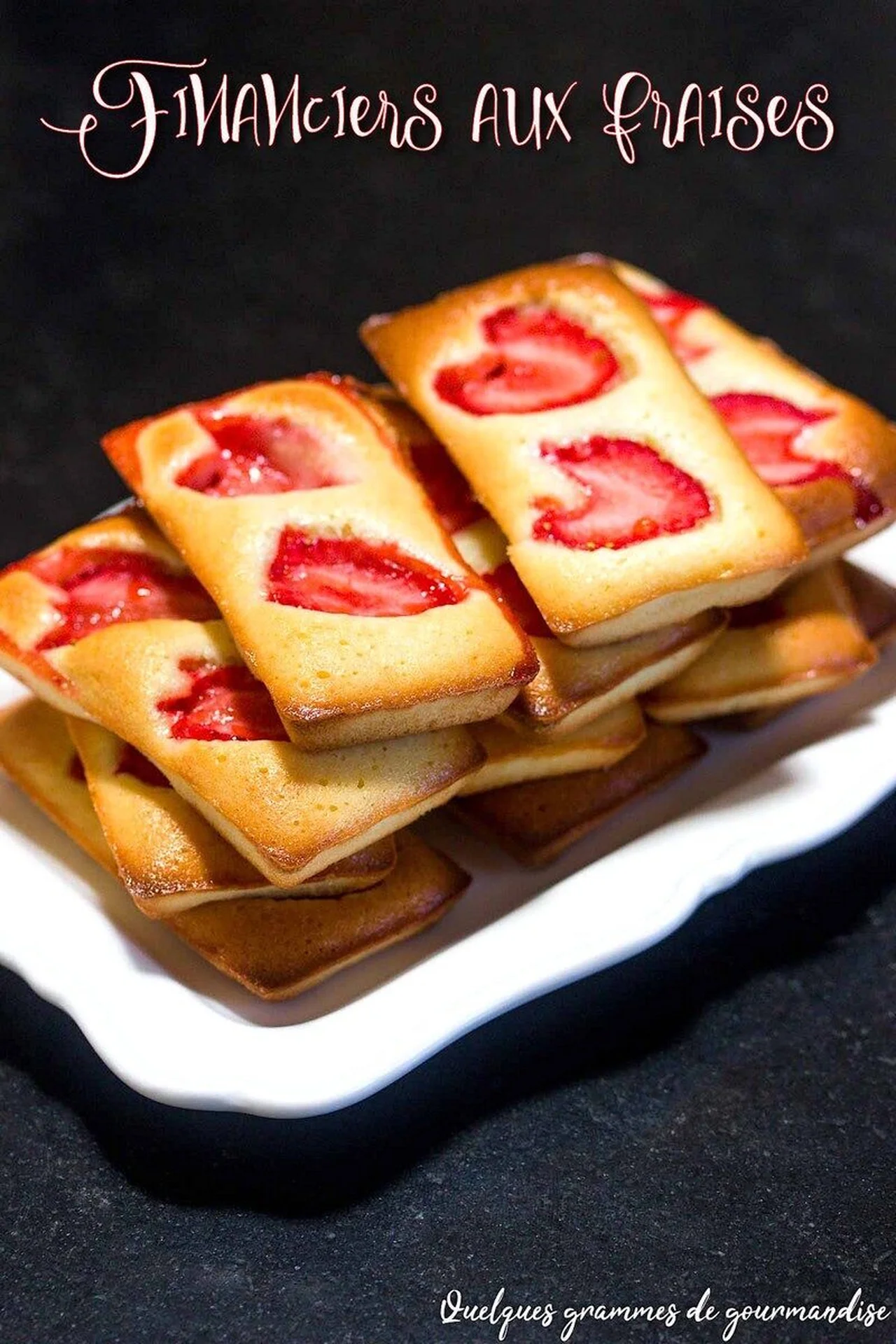 Financiers aux fraises